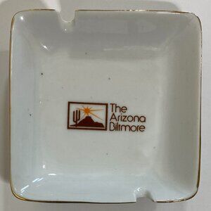 Vintage The Arizona Biltmore 4 3/8" x 4 3/8" Advertising Ashtray Phoenix